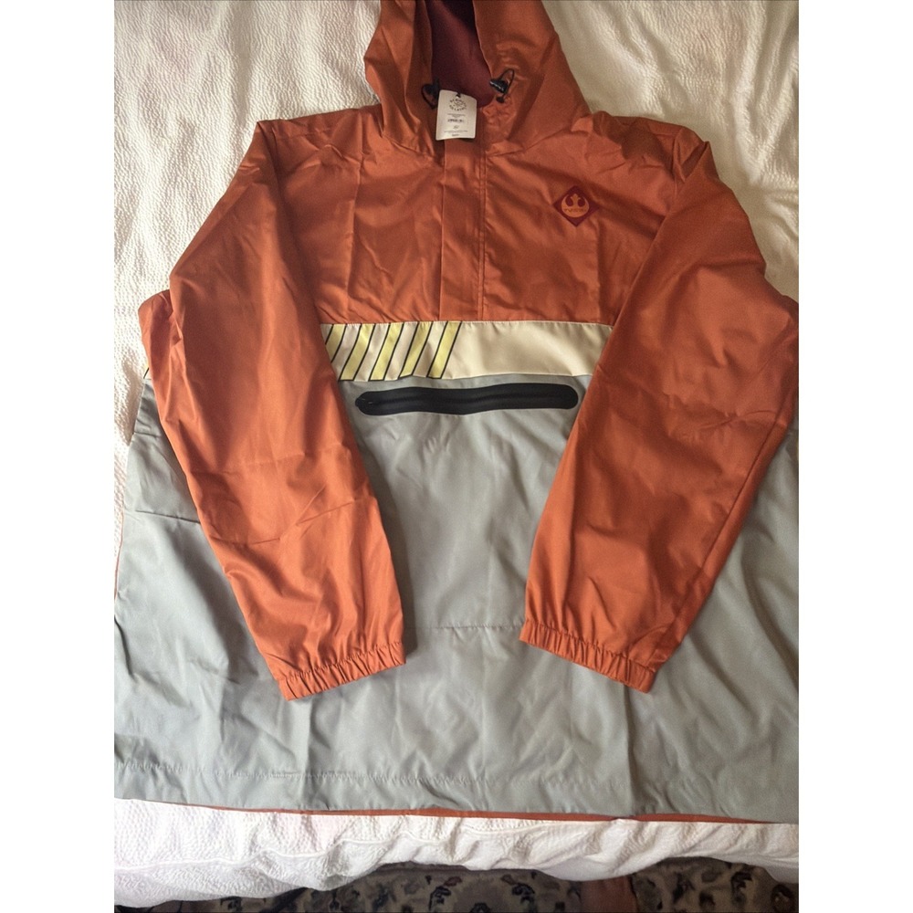 Heroes and Villains Star Wars Alliance Rebel Scum Orange Pullover Hoodie XXL NWT